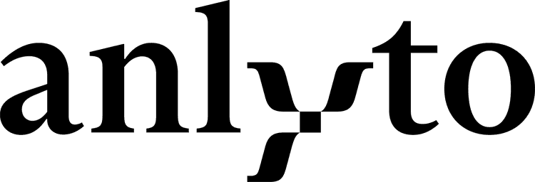 Anlyto logo in black